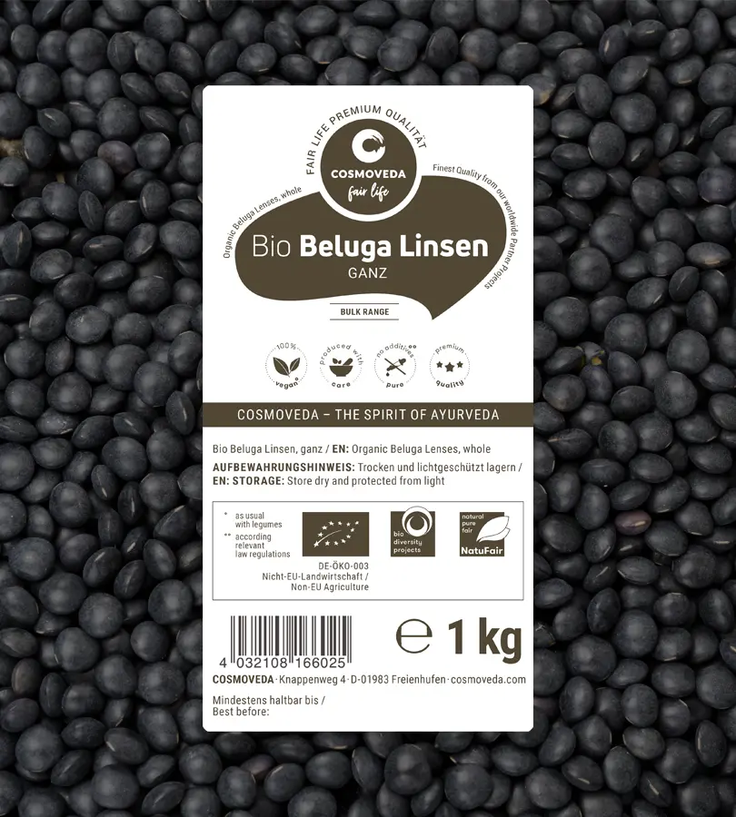 BIO Beluga Linsen Bulk