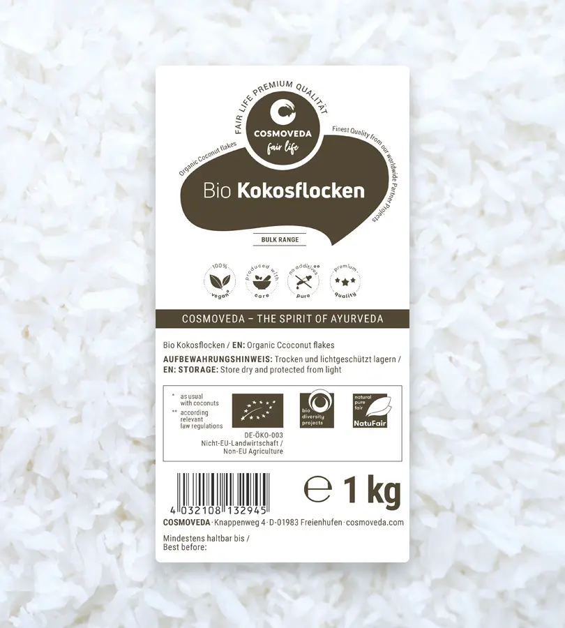 BIO Kokosflocken Bulk