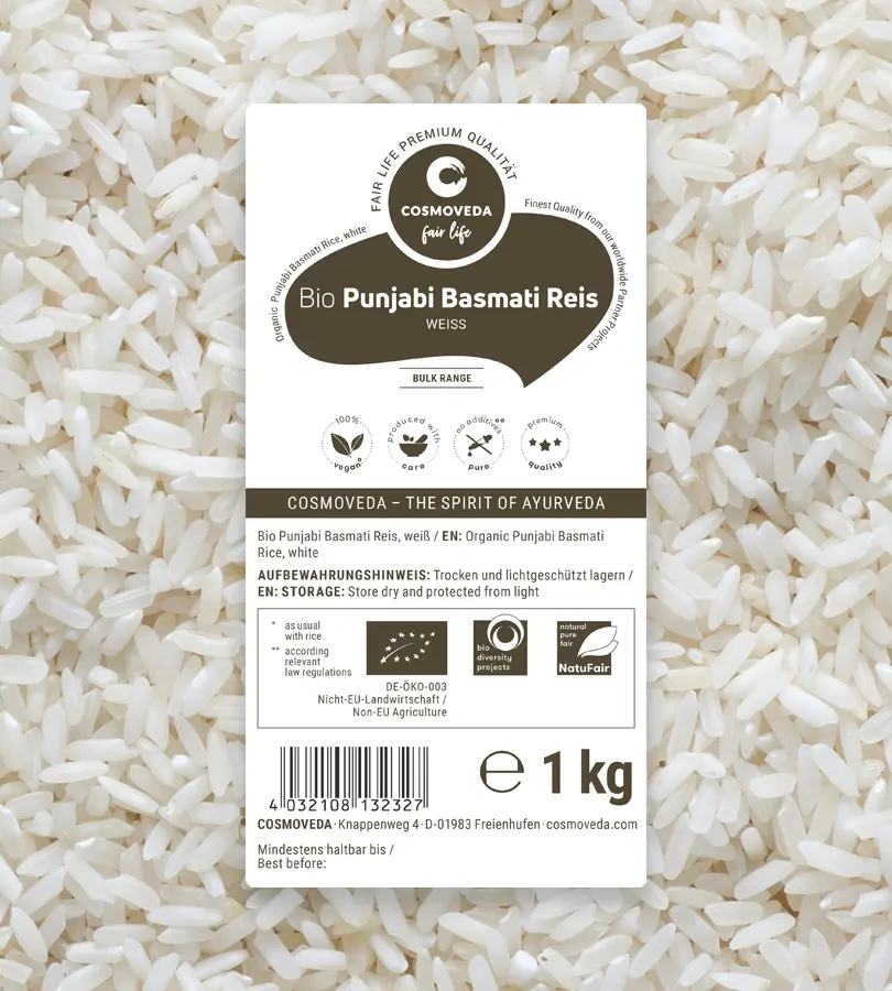 BIO Punjabi Basmati Reis Bulk