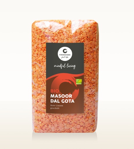 BIO Masoor Dal Gota - geschälte Rote Linsen