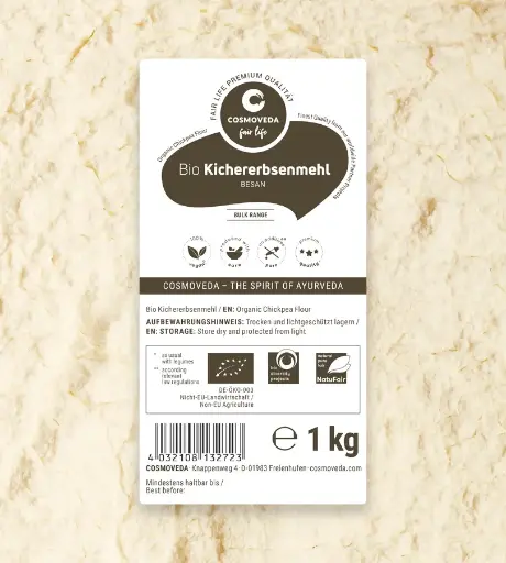 BIO Besan Kichererbsenmehl Bulk