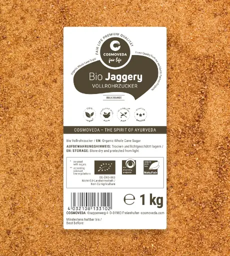 BIO Jaggery Vollrohrzucker Bulk