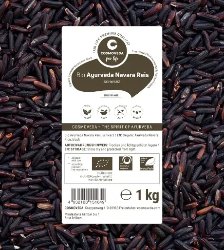 BIO Schwarzer Ayurveda Navara Reis Bulk