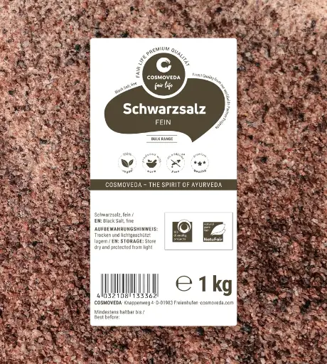 Fair Trade Schwarzsalz Bulk